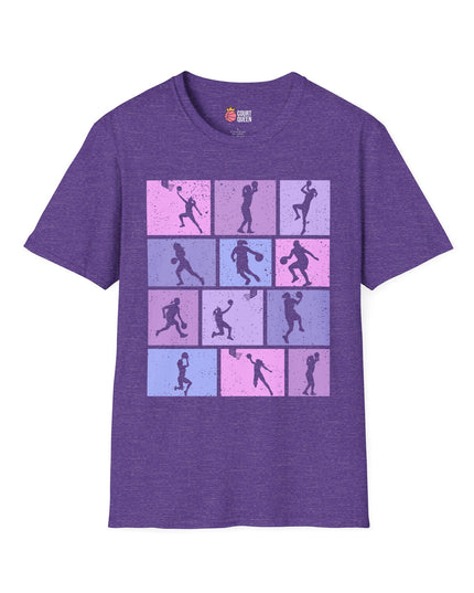 Basketball Girls Women Retro T-Shirt