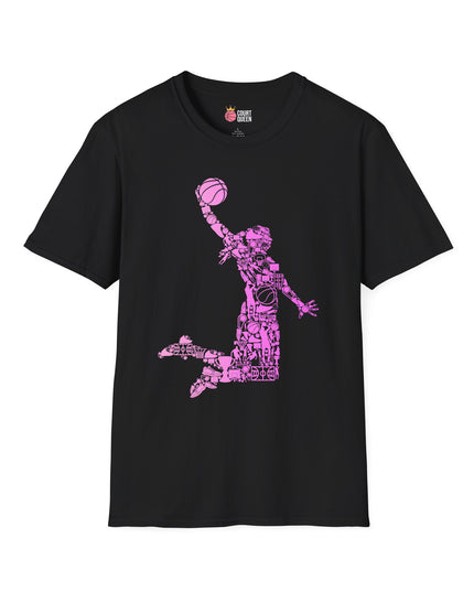 Basketball Girls Women Icon Dunk T-Shirt