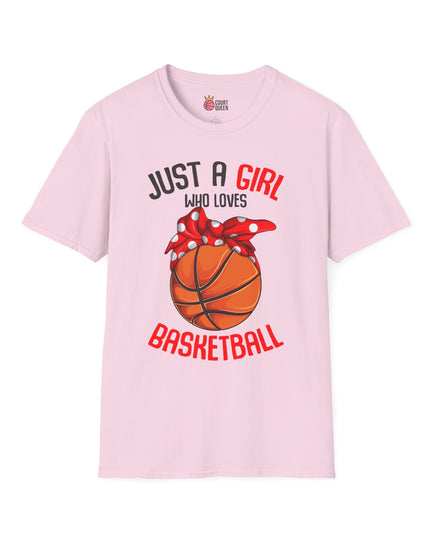 Just a Girl who loves Basketball T-Shirt