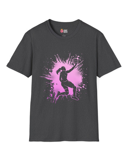 Basketball Girls Women Splash T-Shirt