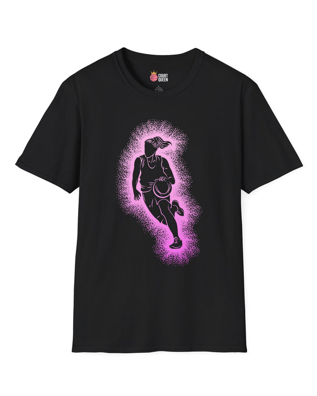 Basketball Girls Women Light Up T-Shirt