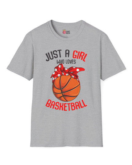 Just a Girl who loves Basketball T-Shirt