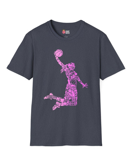 Basketball Girls Women Icon Dunk T-Shirt