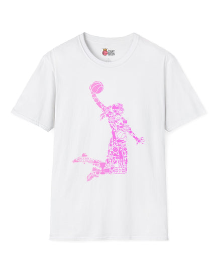 Basketball Girls Women Icon Dunk T-Shirt
