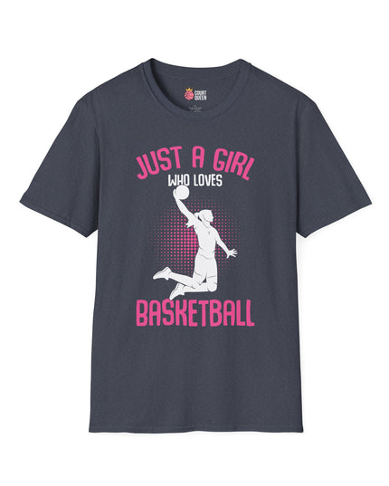 Just a Girl who loves Basketball T-Shirt