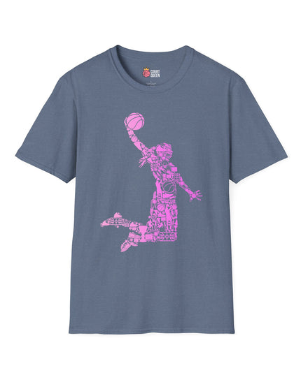Basketball Girls Women Icon Dunk T-Shirt