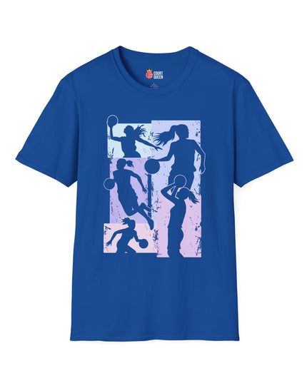 Basketball Girls Women Soft Pastel T-Shirt