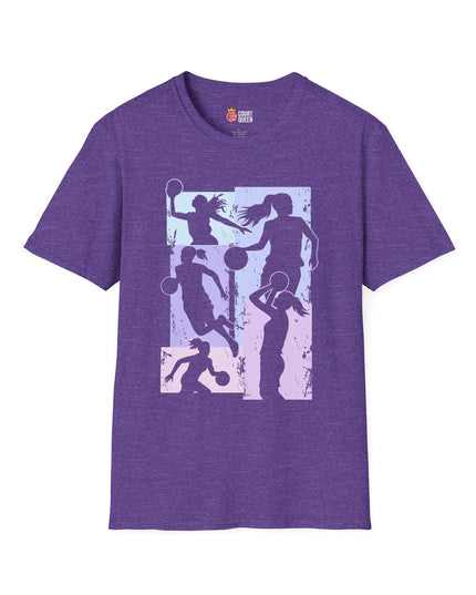 Basketball Girls Women Soft Pastel T-Shirt