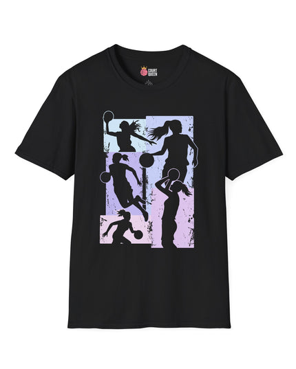 Basketball Girls Women Soft Pastel T-Shirt