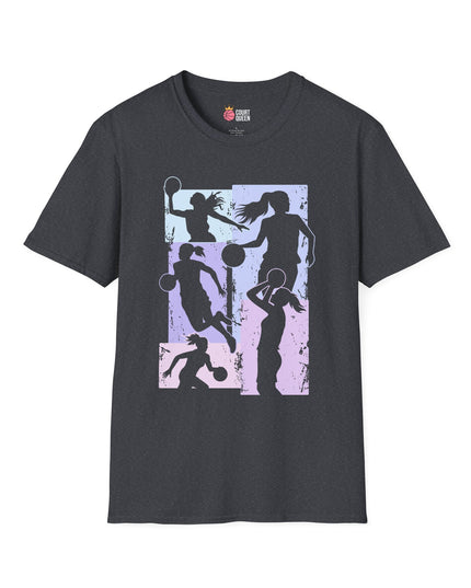 Basketball Girls Women Soft Pastel T-Shirt