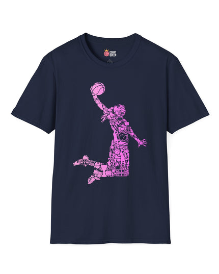 Basketball Girls Women Icon Dunk T-Shirt