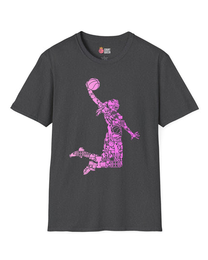 Basketball Girls Women Icon Dunk T-Shirt