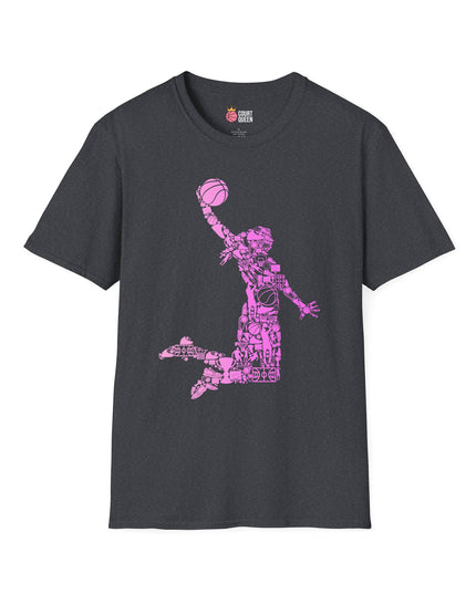 Basketball Girls Women Icon Dunk T-Shirt