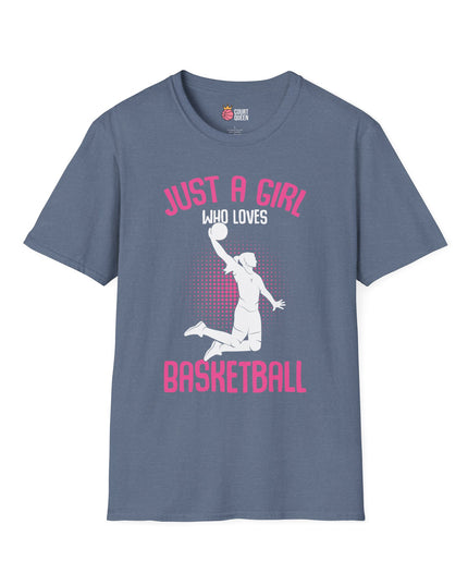 Just a Girl who loves Basketball T-Shirt