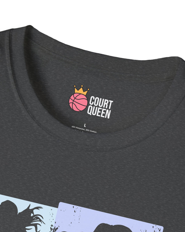 Basketball Girls Women Soft Pastel T-Shirt