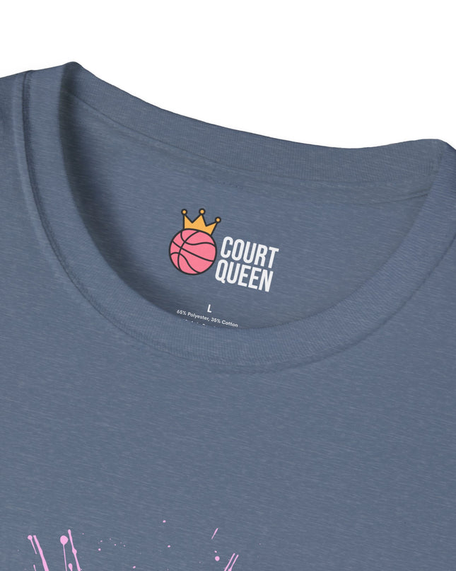 Basketball Girls Women Splash T-Shirt