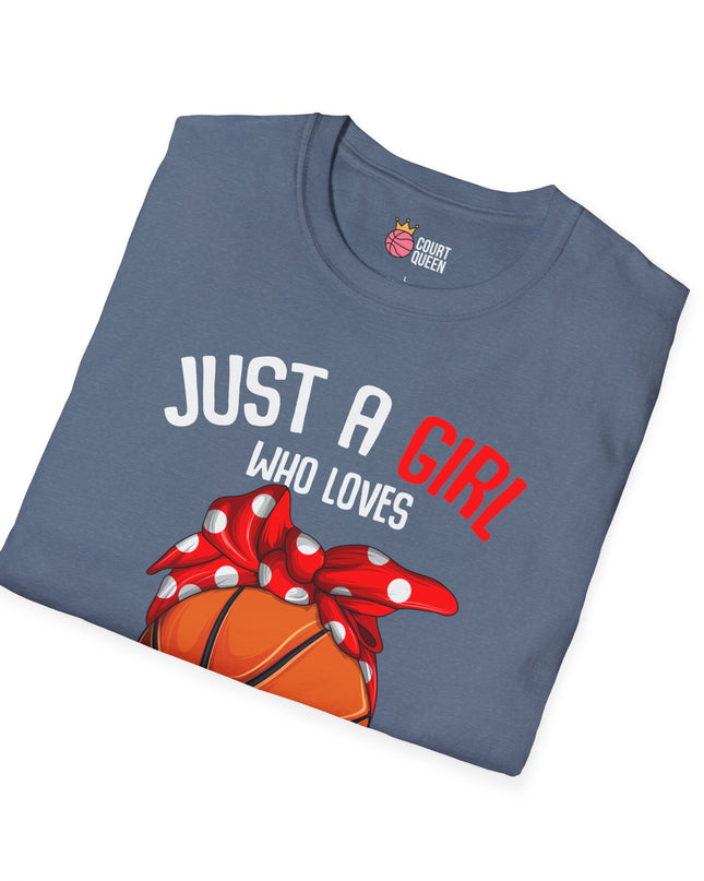Just a Girl who loves Basketball T-Shirt