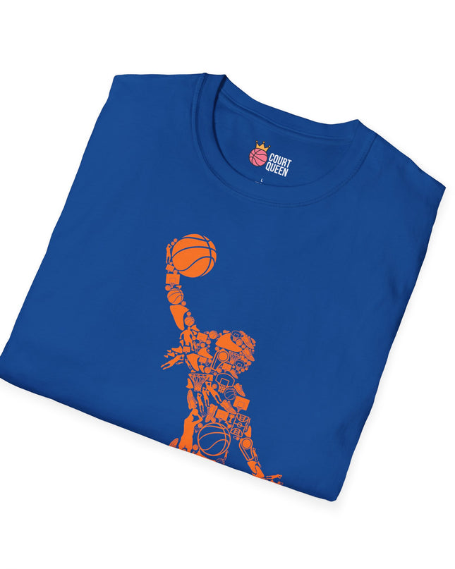 Basketball Girls Women Icon Dunk T-Shirt
