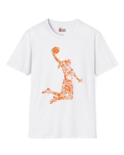 Basketball Girls Women Icon Dunk T-Shirt