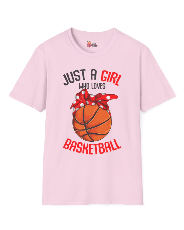 Just a Girl who loves Basketball T-Shirt