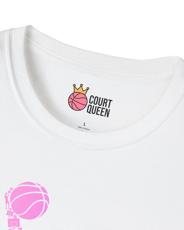 Basketball Girls Women Icon Dunk T-Shirt