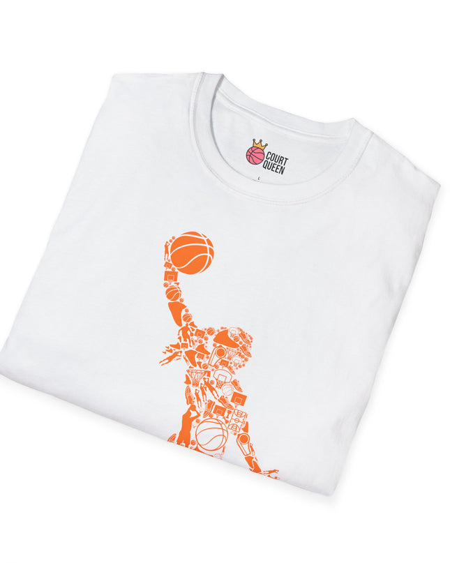 Basketball Girls Women Icon Dunk T-Shirt