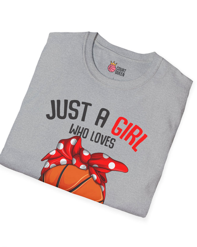 Just a Girl who loves Basketball T-Shirt