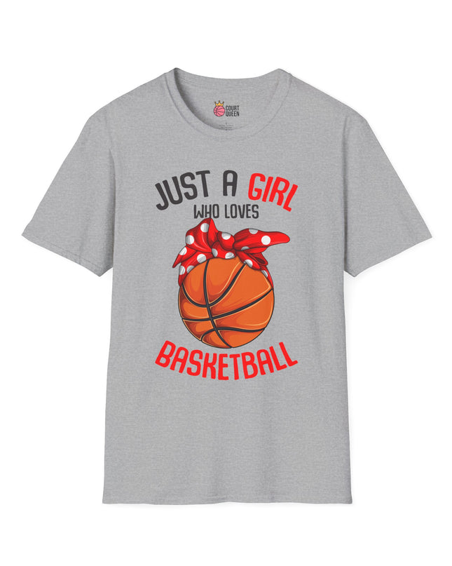 Just a Girl who loves Basketball T-Shirt