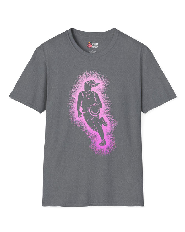 Basketball Girls Women Light Up T-Shirt