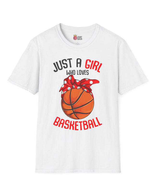 Just a Girl who loves Basketball T-Shirt