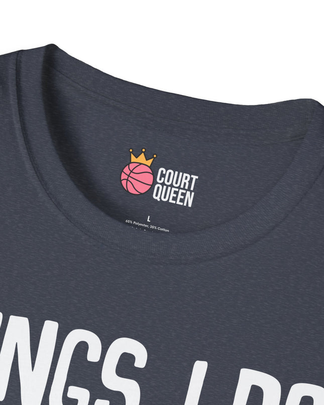 Basketball Girl Women Things I Do in My Spare Time T-Shirt