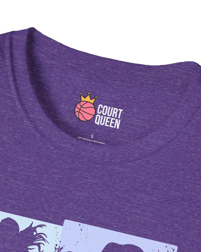 Basketball Girls Women Soft Pastel T-Shirt