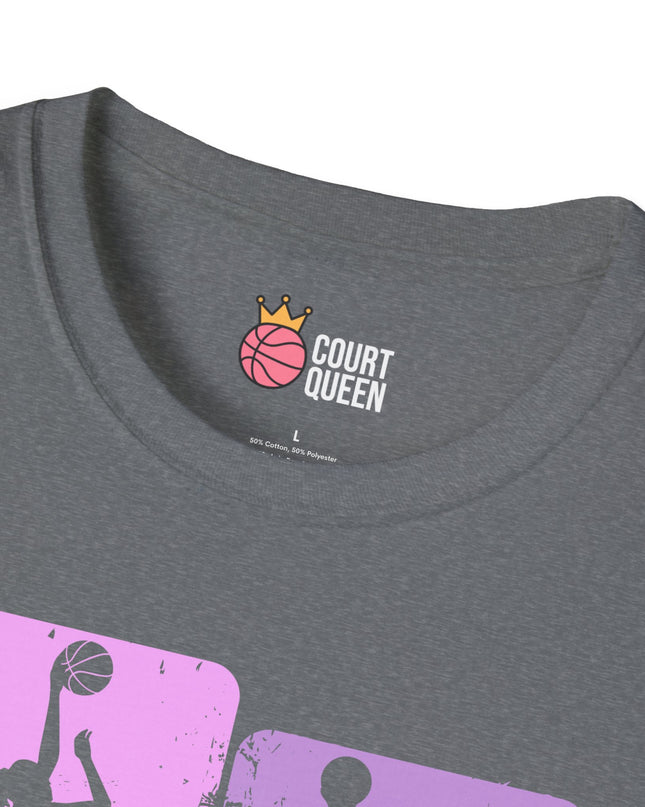 Basketball Girls Women Retro T-Shirt