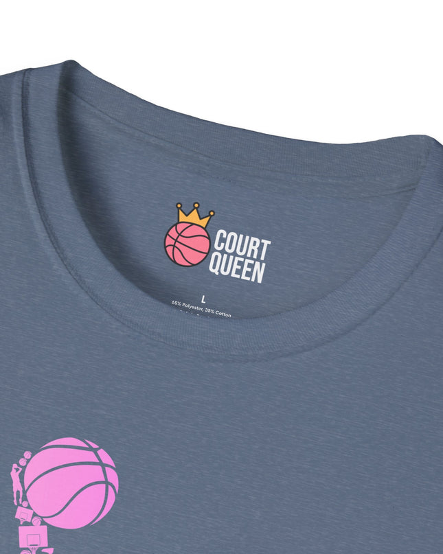Basketball Girls Women Icon Dunk T-Shirt