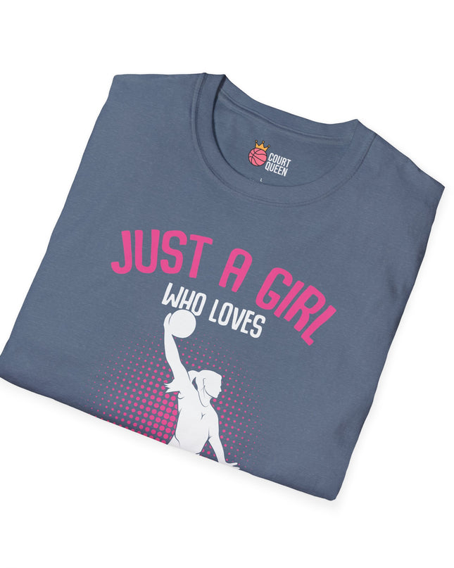 Just a Girl who loves Basketball T-Shirt