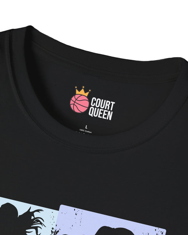 Basketball Girls Women Soft Pastel T-Shirt