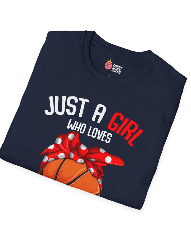 Just a Girl who loves Basketball T-Shirt