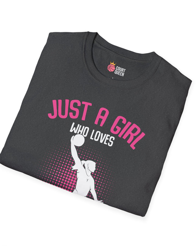 Just a Girl who loves Basketball T-Shirt
