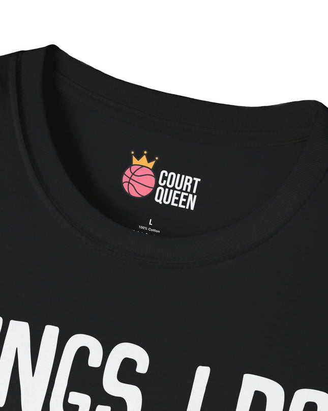 Basketball Girl Women Things I Do in My Spare Time T-Shirt