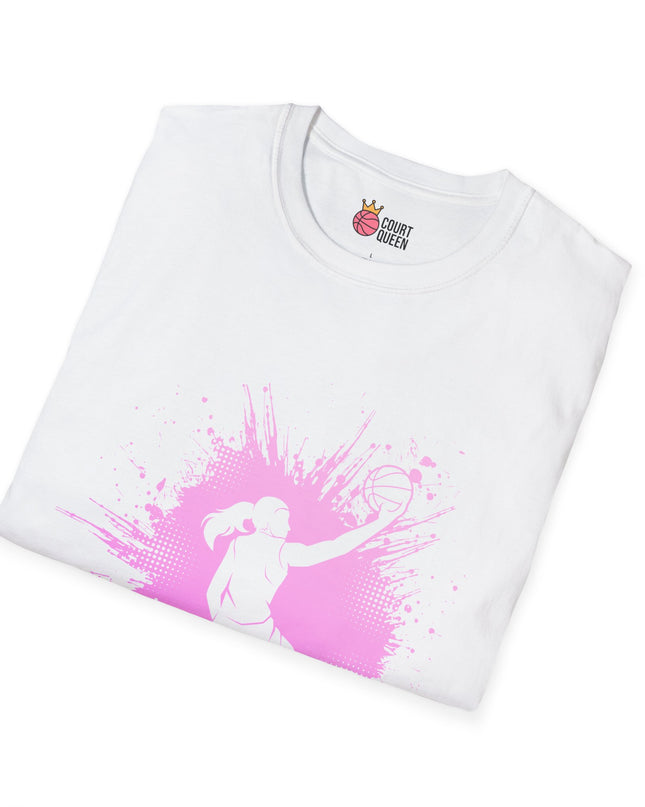 Basketball Girls Women Splash T-Shirt