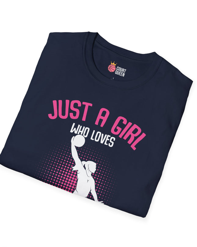 Just a Girl who loves Basketball T-Shirt